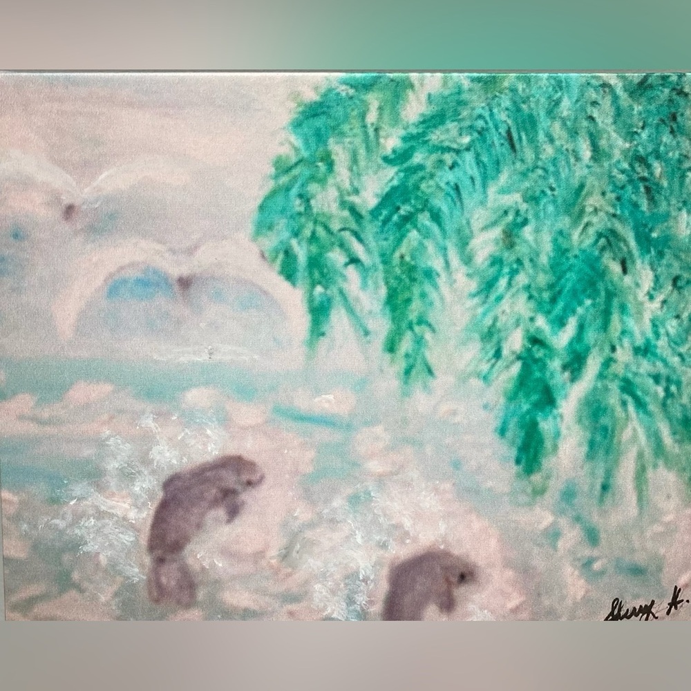 Canvas print from my painting